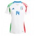 Camiseta Italia Federico Chiesa #14 Segunda Equipación Replica Eurocopa 2024 para mujer mangas cortas